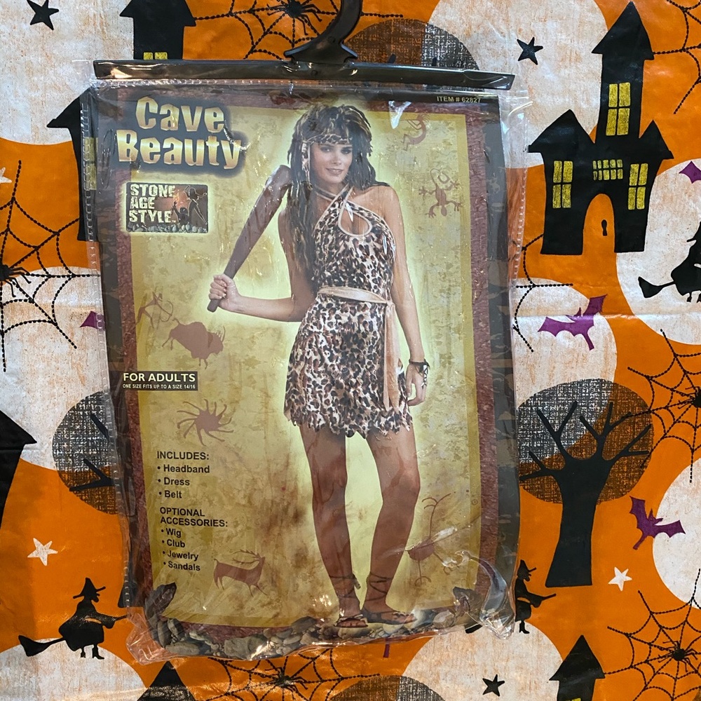 Halloween Costume - Cave Woman